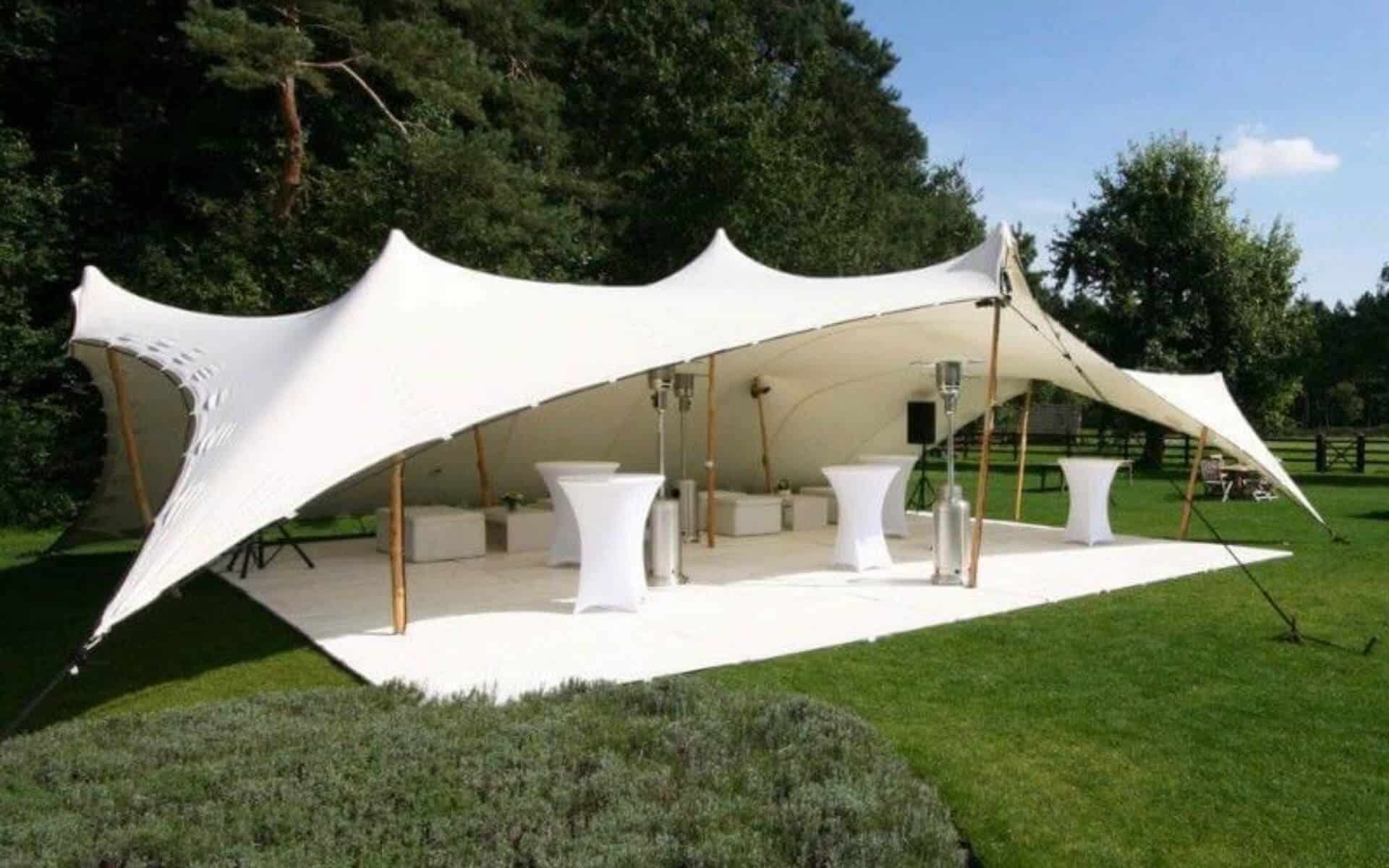 Stretch Tent in park