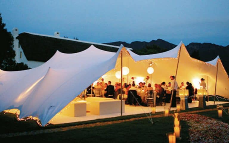 Stretch Tent Hire Durban Functiones, Chandeliers For Hire Durbanstan